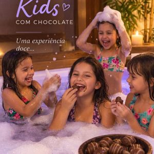 DAY SPA KIDS DE CHOCOLATE - 4 CRIANÇAS